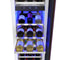 Reserve 18 in. 68-Bottle Panel Ready Column Wine Cooler Refrigerator with 14 Wooden Shelves, ETL Listed, Energy Star