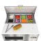 27 in. Commercial 1-Door Refrigerated Salad and Sandwich Prep Table, 8 Pan Capacity and 8 Cu. Ft. of Storage in Stainless-Steel