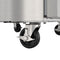 27 in. Commercial 1-Door Refrigerated Salad and Sandwich Prep Table, 8 Pan Capacity and 8 Cu. Ft. of Storage in Stainless-Steel
