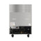 27 in. Commercial 1-Door Refrigerated Salad and Sandwich Prep Table, 8 Pan Capacity and 8 Cu. Ft. of Storage in Stainless-Steel
