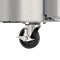 46 in. Commercial 2-Door Refrigeratd Salad and Sandwich Prep Table, 12 Pan Capacity and 14 Cu. Ft. of Storage in Stainless-Steel
