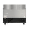 46 in. Commercial 2-Door Refrigeratd Salad and Sandwich Prep Table, 12 Pan Capacity and 14 Cu. Ft. of Storage in Stainless-Steel