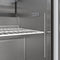 60 in. Commercial 2-Door Refrigerated Salad and Sandwich Prep Table, 16 Pan Capacity and 18.4 Cu. Ft. of Storage in Stainless-Steel