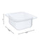 60 in. Commercial 2-Door Refrigerated Salad and Sandwich Prep Table, 16 Pan Capacity and 18.4 Cu. Ft. of Storage in Stainless-Steel