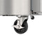 60 in. Commercial 2-Door Refrigerated Salad and Sandwich Prep Table, 16 Pan Capacity and 18.4 Cu. Ft. of Storage in Stainless-Steel