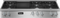 48" Rangetop 6 Burner/Grill Nat Gas DirectSelect
