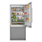 Reserve 36 in. Panel Ready Refrigerator and Freezer with Ice maker and Water dispenser, Frost Free, 19.7 Cu. Ft
