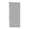 18.5 cu. ft. Stainless-Steel French Door Refrigerator in Silver