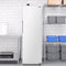 23 in. Commercial Auto-Defrost Reach-In Freezer ,12 cu. ft. in White