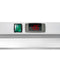 24 in. 12 cu. ft. Commercial Auto Defrost Glass Door Reach-In Freezer in White