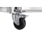 59 in. Commercial Refrigerated Granite Top Pizza Prep Station with Stainless Steel Refrigerated Condiment Pan Holder