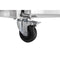 79 in. Three-Door Commercial Refrigerated Granite Top Pizza Prep Station With a Refrigerated Stainless-Steel Condiment Pan Holder