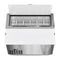 50 in. One Door Commercial Pizza Prep Refrigerator in Stainless-Steel