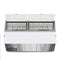 71 in. Two Door Commercial Pizza Prep Refrigerator in Stainless-Steel