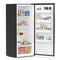 21 cu. ft. Upright Convertible Refrigerator/Freezer in Silver