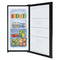 21 in. Convertible Refrigerator/Freezer 4.2 cu. ft. in Silver
