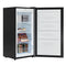 21 in. Convertible Refrigerator/Freezer 4.2 cu. ft. in Silver