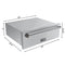 30 in. Warming Drawer with Three Compartments in Stainless-Steel