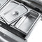 30 in. Warming Drawer with Three Compartments in Stainless-Steel