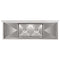 72 in. 18-Gauge 2-Compartment Commercial Sink with Backsplash and Dual 18 in. Drainboards, Bowl Dimensions 18"x18"x14" in Stainless-Steel