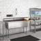 75 in. Three Compartment Commercial Sink Bowl Size 18x18x14 Stainless-Steel 18 Gauge with Right Drainboard
