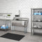 60 in. Three Compartment Commercial Sink Bowl Size 18x18x14 Stainless-Steel 18 Gauge
