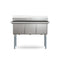 60 in. Three Compartment Commercial Sink Bowl Size 18x18x14 Stainless-Steel 18 Gauge