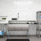 81 in. Three Compartment Commercial Sink Bowl Size 18x24x14 Stainless-Steel 18 Gauge with Right Drainboard