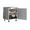 27 in. One Door Commercial Undercounter Refrigerator 5 cu. ft. in Stainless-Steel