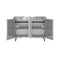 48 in. Two Door Commercial Undercounter Refrigerator in Stainless-Steel 11 cu. ft