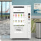 45 in. Commercial Freezer Ice Cream Vending Machine with 44 Slots, Ample 49 in. Touch Display, Bill Acceptor and Credit Card Reader in White