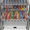 45 in. Commercial Freezer Ice Cream Vending Machine with 44 Slots, Ample 49 in. Touch Display, Bill Acceptor and Credit Card Reader in White