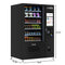 50 in. 60-Slot Snack Vending Machine with 22-inch Touch Screen, Bill and Coin Acceptor in Black, Non-Refrigerated