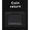 50 in. 60-Slot Snack Vending Machine with 22-inch Touch Screen, Bill and Coin Acceptor in Black, Non-Refrigerated