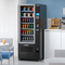 Refrigerated Snack and Drink Vending Machine with 36 Slots with Bill and Coin Acceptor in Black