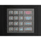 Refrigerated Snack and Drink Vending Machine with 36 Slots Featuring Credit Card Reader and Bill Acceptor in Black
