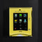 Refrigerated Snack and Drink Vending Machine with 36 Slots Featuring Credit Card Reader and Bill Acceptor in Black
