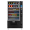 Refrigerated Snack and Drink Vending Machine with 60 Slots and Coin/Bill Acceptor in Black