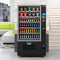 Refrigerated Snack and Drink Vending Machine with 60 Slots and Coin/Bill Acceptor in Black