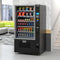 Refrigerated Snack and Drink Vending Machine with 60 Slots and Coin/Bill Acceptor in Black