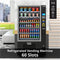 Refrigerated Snack and Drink Vending Machine with 60 Slots, Credit Card Reader and Coin/Bill Acceptor in Black