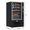 Refrigerated Snack and Drink Vending Machine with 60 Slots, Credit Card Reader and Coin/Bill Acceptor in Black
