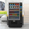 Refrigerated Snack and Drink Vending Machine with 60 Slots, Credit Card Reader and Coin/Bill Acceptor in Black