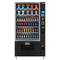 Refrigerated Snack and Drink Vending Machine with 60 Slots, Bill Acceptor and Credit Card Reader in Black