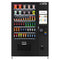 Refrigerated Snack and Drink Vending Machine with 60 Slots and 22 Inch Touch Screen in Black
