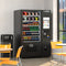 Refrigerated Snack and Drink Vending Machine with 60 Slots and 22 Inch Touch Screen with Bill and Coin Acceptor in Black