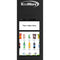 Refrigerated Snack and Drink Vending Machine with 60 Slots and 22 Inch Touch Screen with Bill and Coin Acceptor in Black