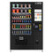Refrigerated Snack and Drink Vending Machine with 60 Slots and 22 Inch Touch Screen with CC Reader and Coin/Bill Acceptor in Black
