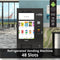 41 in. Refrigerated Snack Vending Machine with 48 Slots and Ample 49 in.Touch Display, Bill Acceptor, Credit Card Reader, Wifi, and 4G Connectivity in Black