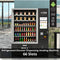 Snack Vending Machine with 21.5 Inch Touch Display, 66 Slots and Elevator-Lift Dispensing System, Refrigerated, Bill Acceptor and Credit Card Reader, Wifi and 4G Connectivity in Black